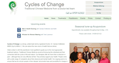 Desktop Screenshot of cyclesofchange.com