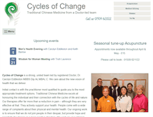 Tablet Screenshot of cyclesofchange.com